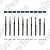 Алмазные боры TR-26F, TC-11F TC-21F, FO-21F FO-30F, EX-17F EX-21F, BR-48F нумерация идентична борам MANI
